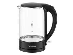 BY1S08F0 - чайник электрический с подсветкой (1.7 л, 1850...2200 Вт, стекло, Strix)