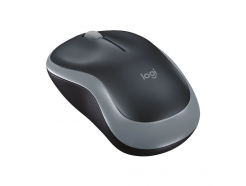 Оптическая беспроводная USB мышь M185 Black/Gray (1000 dpi, USB A, 1 x AA)