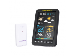 Report WR30 - метеостанция комнантно-уличная (часы, беспроводной датчик, цветной экран, барометр)