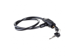 Замок велосипедный PD-81-65CM, длина 65 см, толщина 8 мм, два ключа