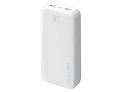 NRG Power белый (20 000 мАч, 10 Вт, 2 x USB A, USB C, индикатор заряда)