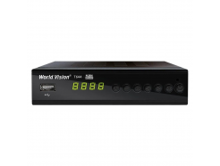 T644A Fm (встроенный медиаплеер, выходы RCA, HDMI, дисплей, кнопки, корпус металл)