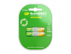 R03 650 mAh 1,2v (Series 650 ReEnergy, Ni-MH, AAA)