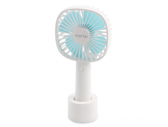 MT-FN2548 - портативный вентилятор с аккумулятором (лопастной, 3 скорости, 1800 мАч, MicroUSB)