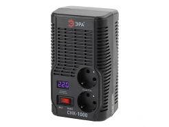 Стабилизатор напряжения СНК-1000 (1000 ВА, 2 розетки, 160 - 260 В, 95%, IP20) 