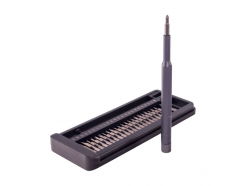 Отвертка для точных работ с набором бит в кейсе, 24 биты (305091)