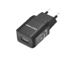 USB A, 5 В 2.1 А, мощность 10.5 Вт, черный (DC5203-B)