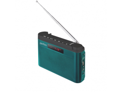 Тайга Next синий - радиоприемник с аккумулятором (6 Вт, Bluetooth, MicroSD, USB-flash, 1800 мАч)