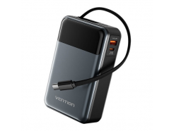 FHYB0 - портативный аккумулятор (20 000 мАч, 65 Вт, 2 x USB C, USB A)