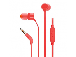 T110 Red - внутриканальные наушники с микрофоном