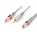 2RCA PLUG-RCA JACK 0,3м (2RPRJ3P)