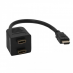 HDMI JACK + HDMI JACK - HDMI PLUG 0,25m