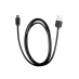 USB - micro USB 1 м, 1А, с пружинкой, белый