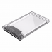 Корпус для 2.5" HDD/SSD SATA диска с интерфейсом USB 3.0. прозрачный. (2139U3-CR)