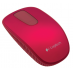 Оптическая беспроводная USB мышь с сенсорной панелью T400 Zone Touch Red Velvet (2,4ГГц)