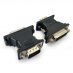 Переходник VGA папа - DVI мама 15M/25F черный