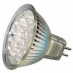GU5.3 (MR16), 220В, 2.4Вт, 3300К, 130Лм,48LED теплый свет
