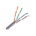Кабель UTP4 кат.5e (24 AWG) медный, внутренний, серый