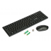 Комплект беспроводная клавиатура + мышь KBS-6000 Black (2.4 ГГц, 10 м, 1600 dpi)