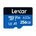 MicroSDXC 256 GB Blue Series без адаптера 633x UHS-I U3 V30 A1