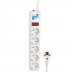 Сетевой фильтр SPG-B-10-WHITE 2.2 кВт (10 А), 3 м, 5 розеток (белый)